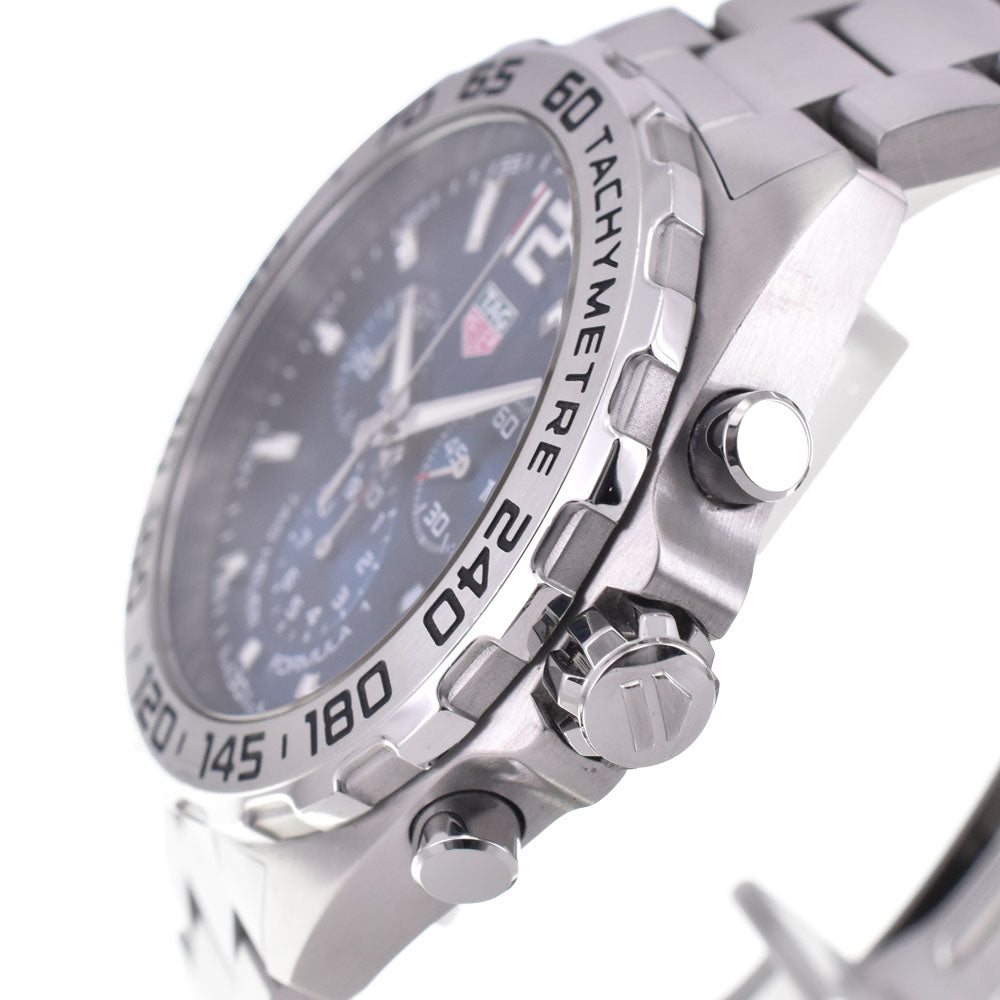 with paper TAG HEUER Formula 1 CAZ1014.BA0842 Chronograph Date blue Dial Quartz Men's
 Watch C#144386