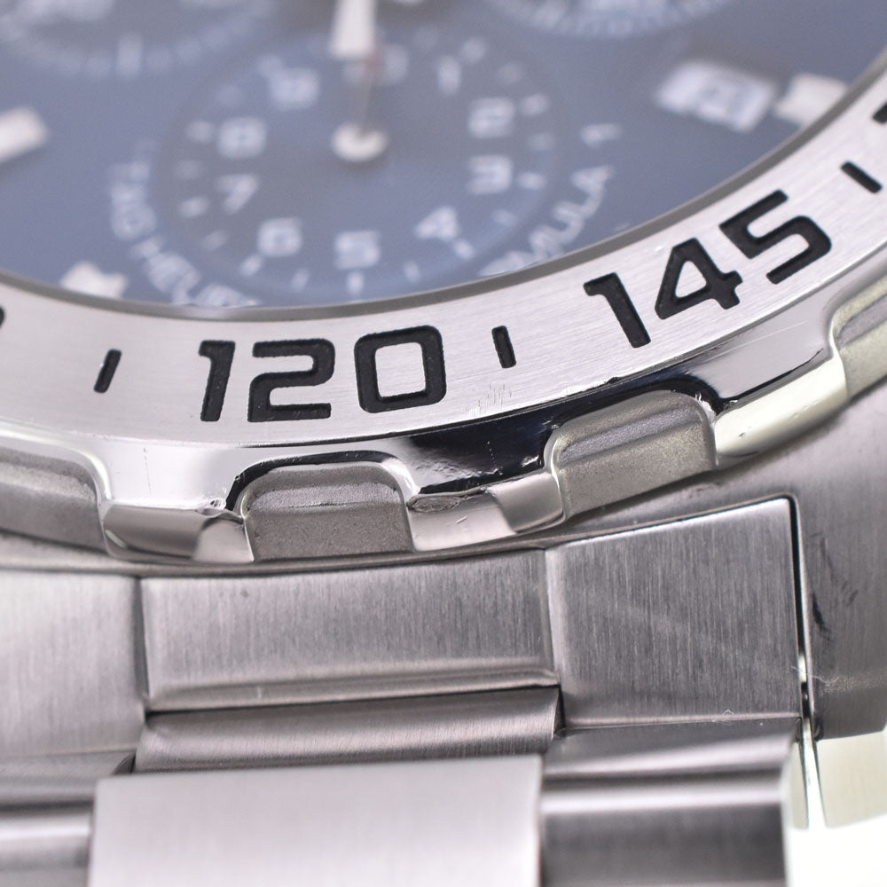 with paper TAG HEUER Formula 1 CAZ1014.BA0842 Chronograph Date blue Dial Quartz Men's
 Watch C#144386