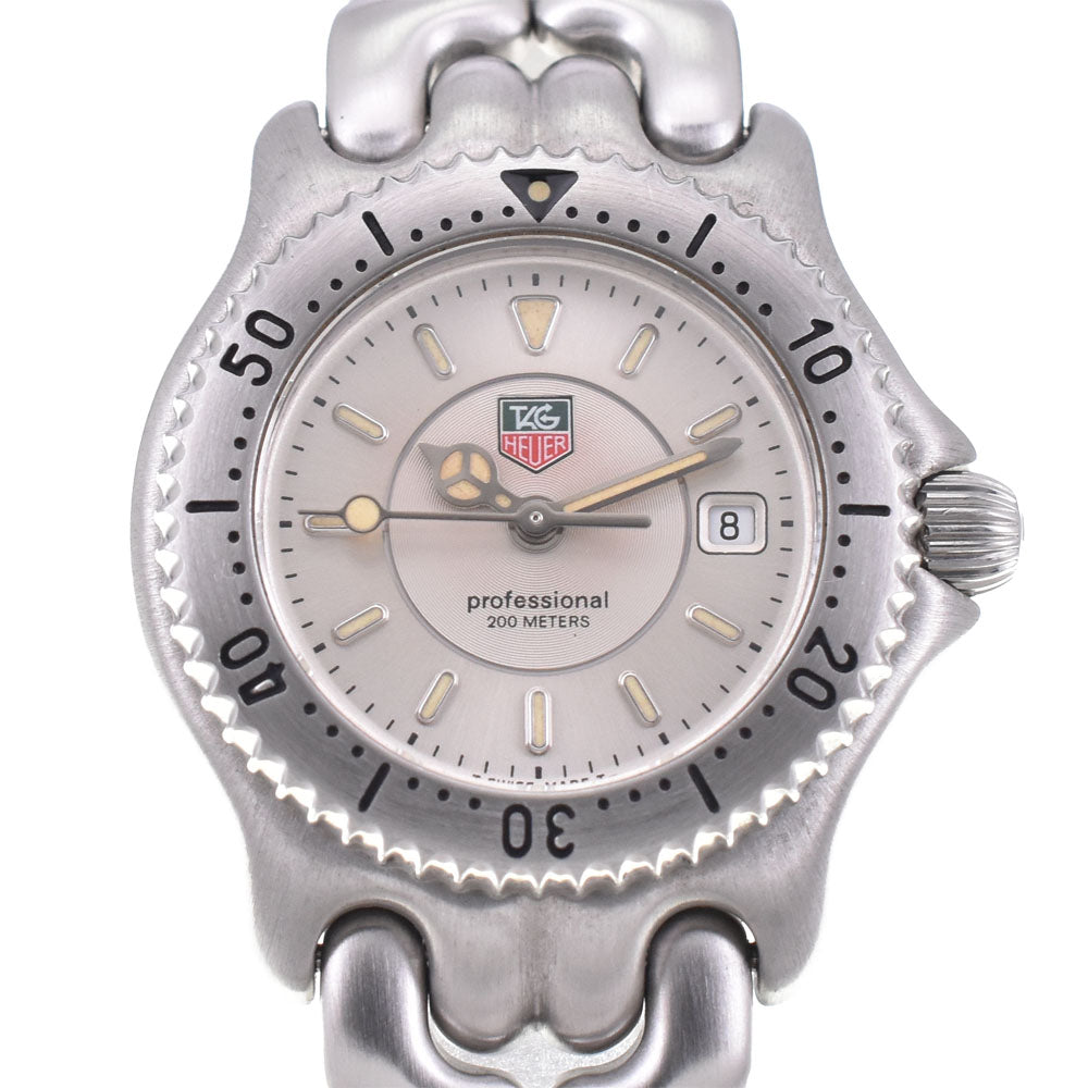 with paper TAG HEUER S/el WG131B Professional 200M Silver Dial Quartz Ladies
 Watch C#144388