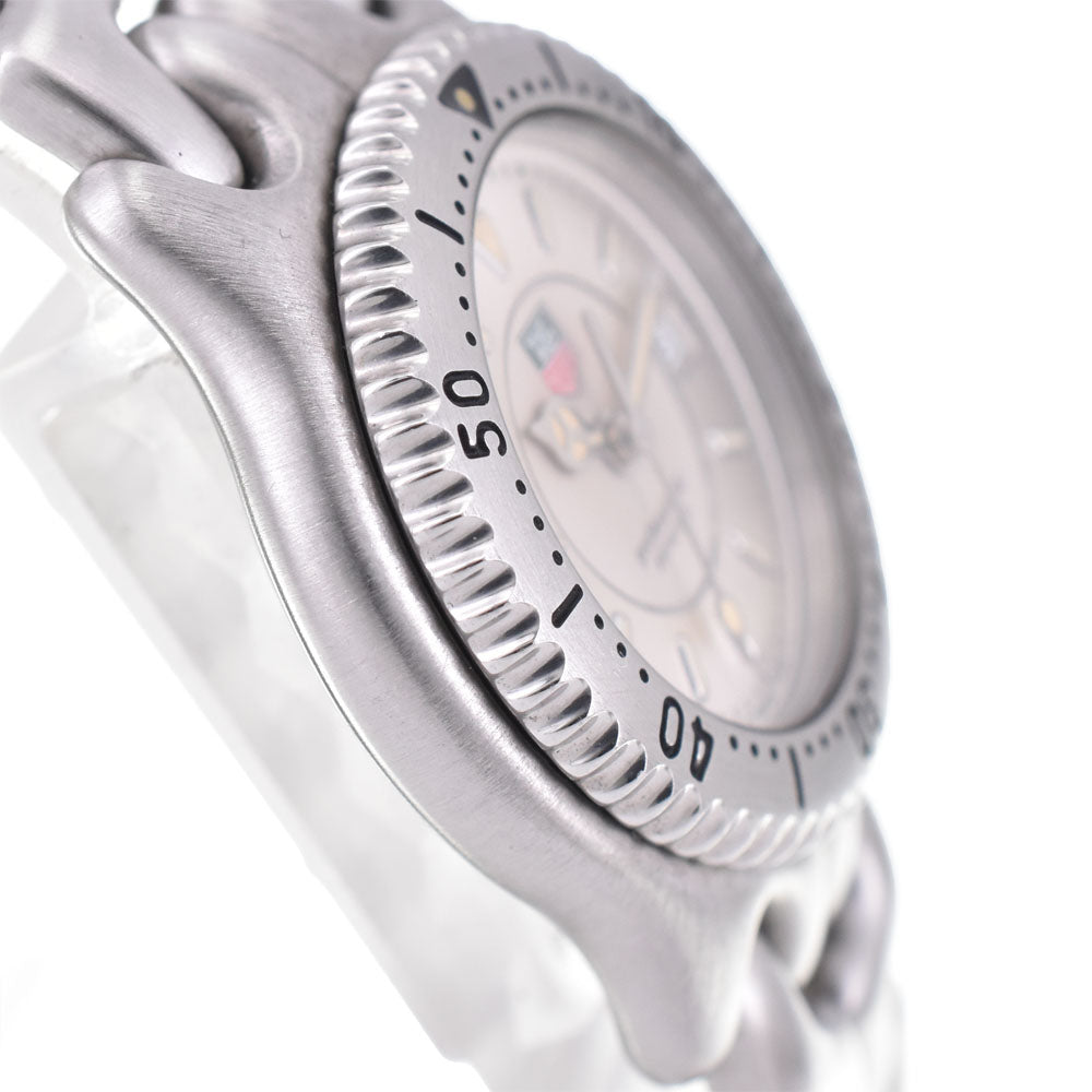 with paper TAG HEUER S/el WG131B Professional 200M Silver Dial Quartz Ladies
 Watch C#144388