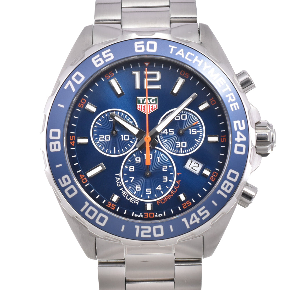 TAG HEUER Formula 1 CAZ1014 Chronograph blue Dial Quartz Men's
 Watch C#144390