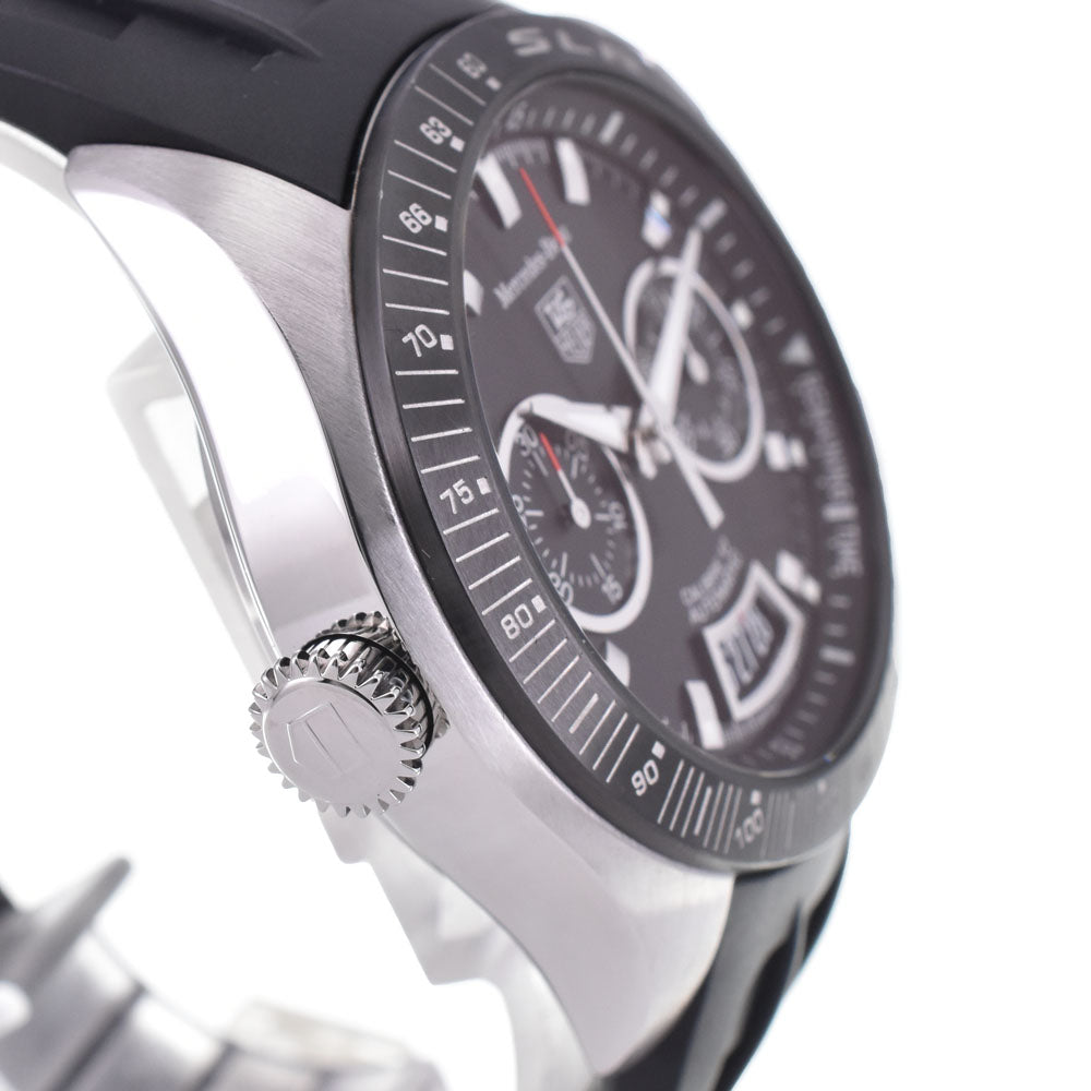 with paper TAG HEUER SLR caliber 17 CAG2111.BA0253 Mercedes-Benz Limited black Dial Automatic Men's
 Watch C#144395