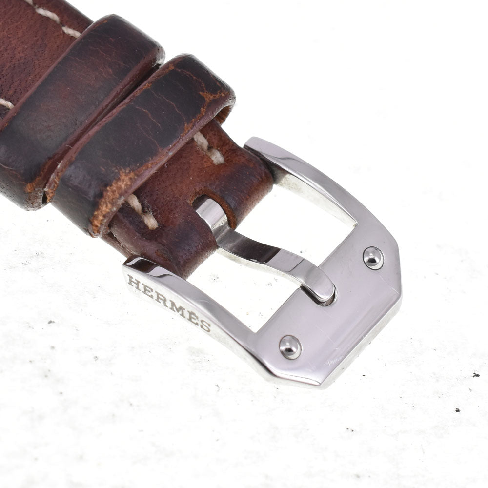 with paper HERMES Kelly 2 watch KT1.210 Dubrutur white Dial Quartz Ladies
 Watch B#144398