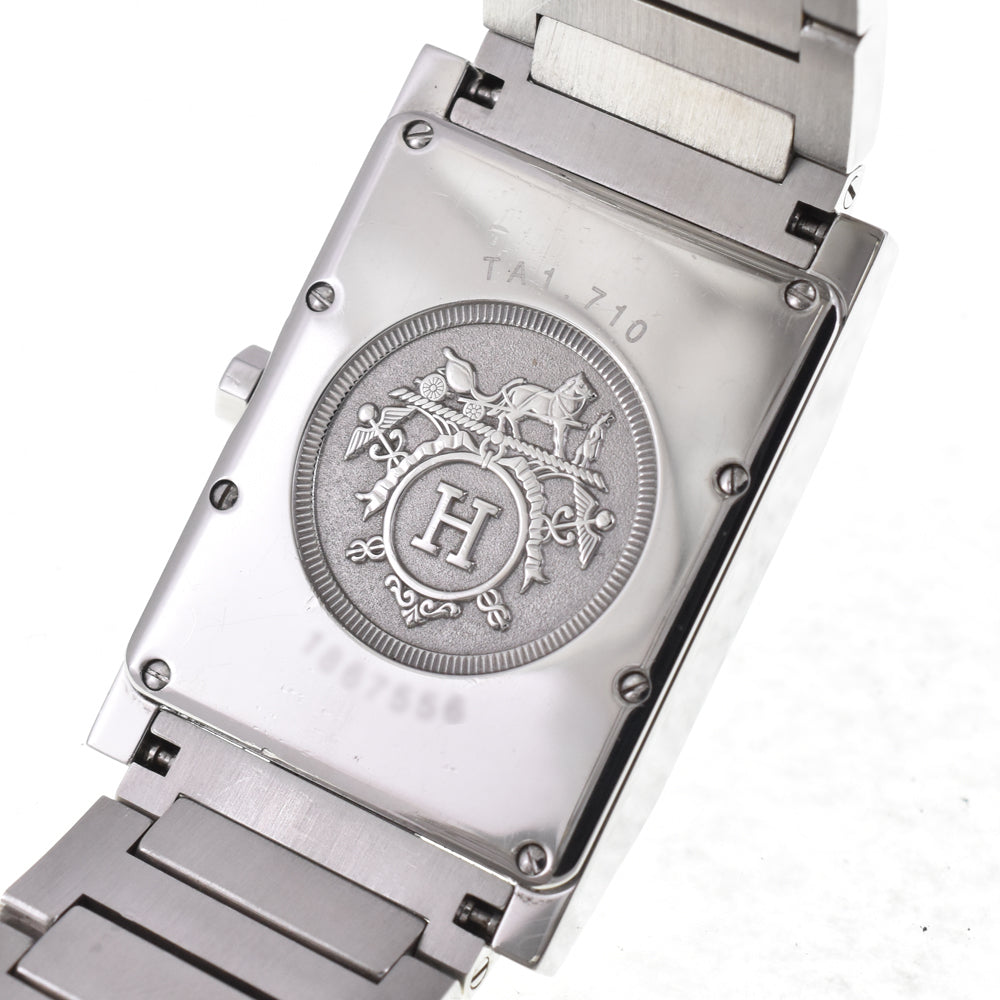 HERMES tandem TA1.710 blue Dial Quartz Men's
 Watch N#144399