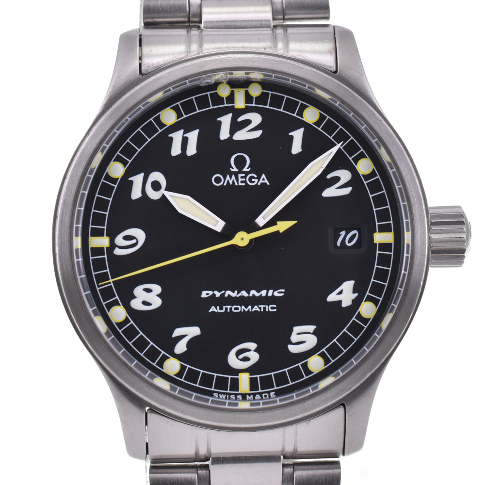 with paper OMEGA dynamic 5200.50 Date black Dial Automatic Men's
 Watch C#144402