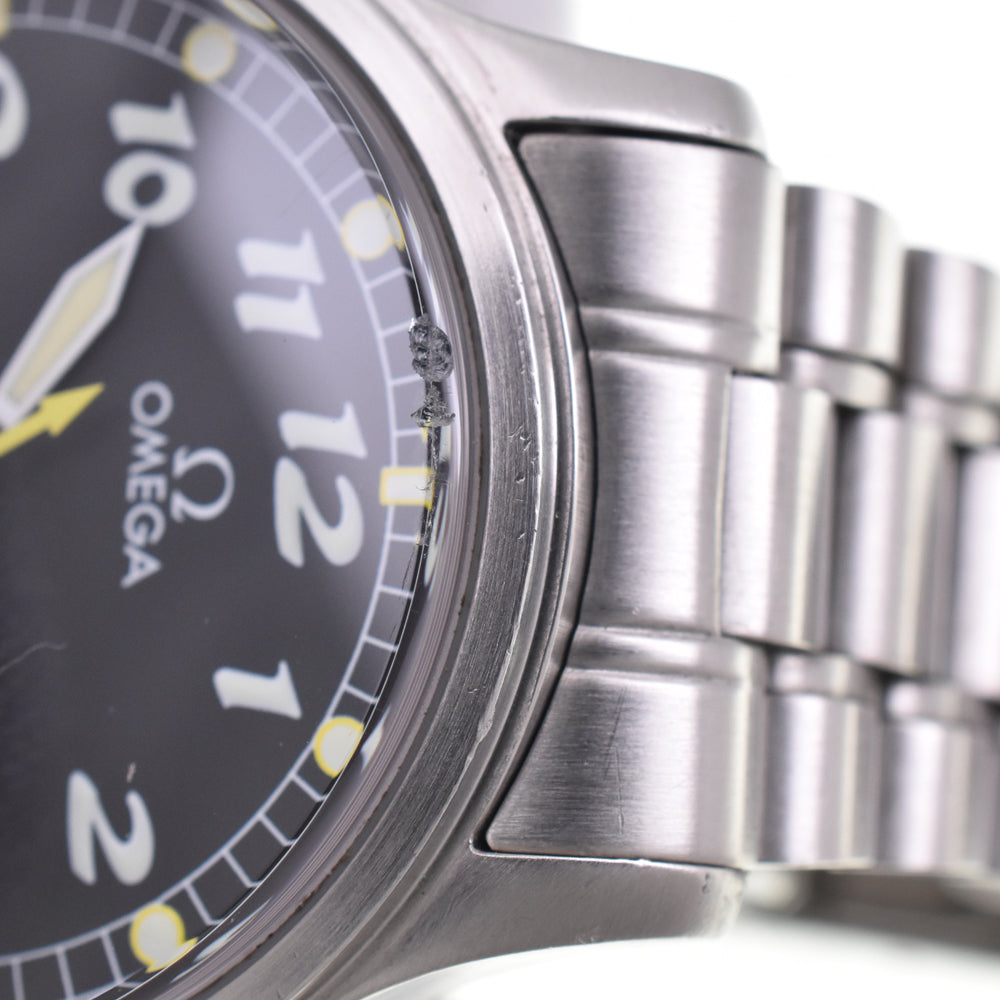 with paper OMEGA dynamic 5200.50 Date black Dial Automatic Men's
 Watch C#144402