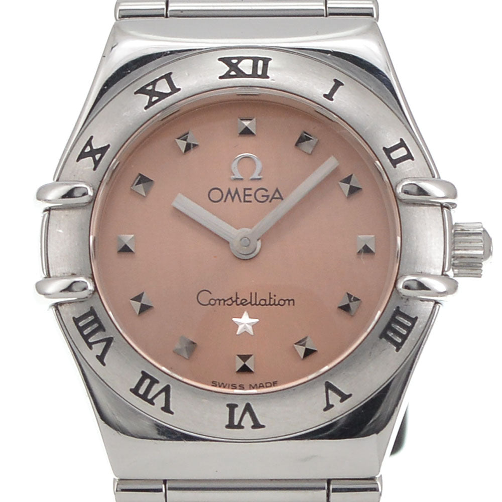 OMEGA Constellation Mini My Choice 1561.51 salmon pink Dial Quartz Ladies
 Watch J#144409