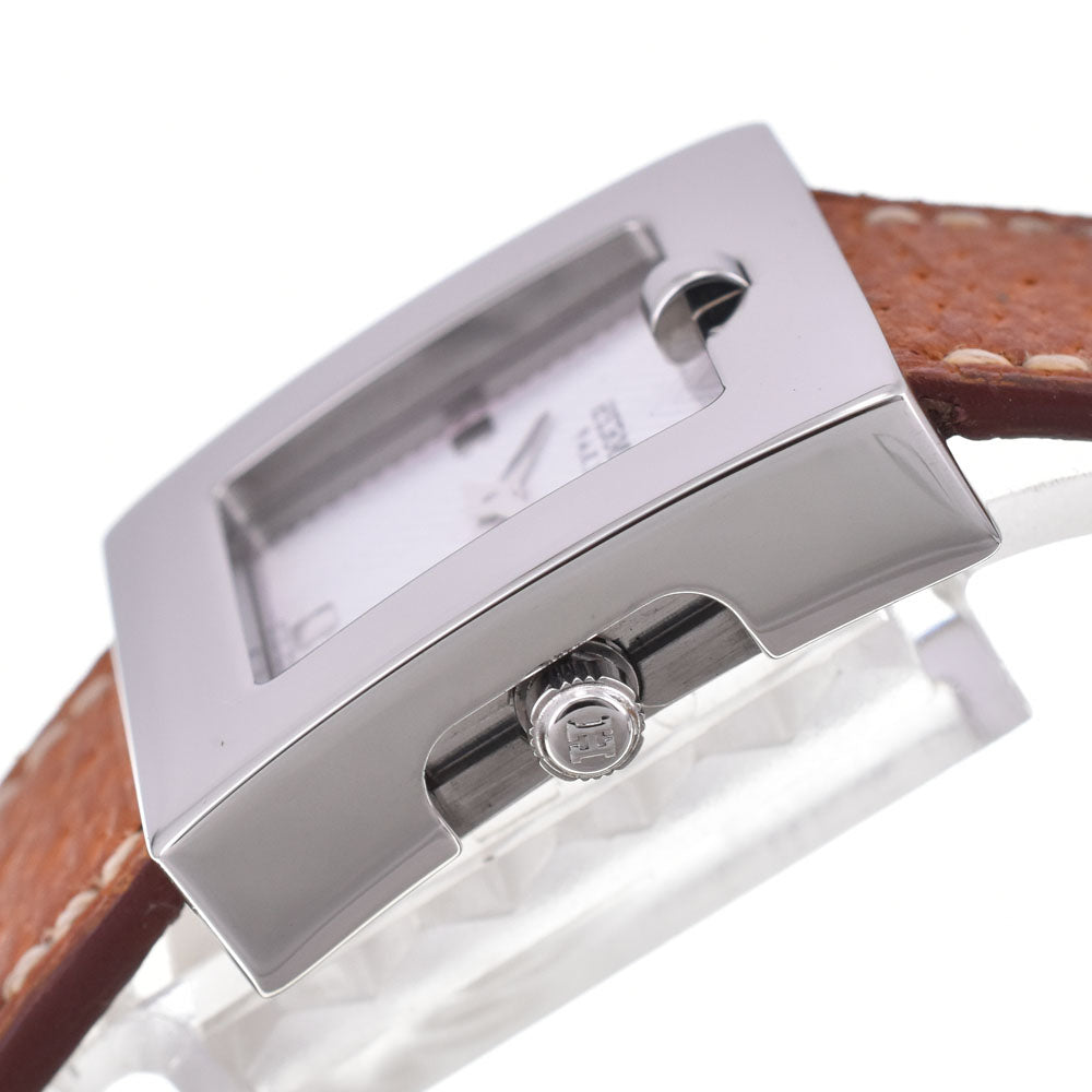 HERMES Belt watch BE1.110 white Dial Quartz Ladies
 Watch D#144410