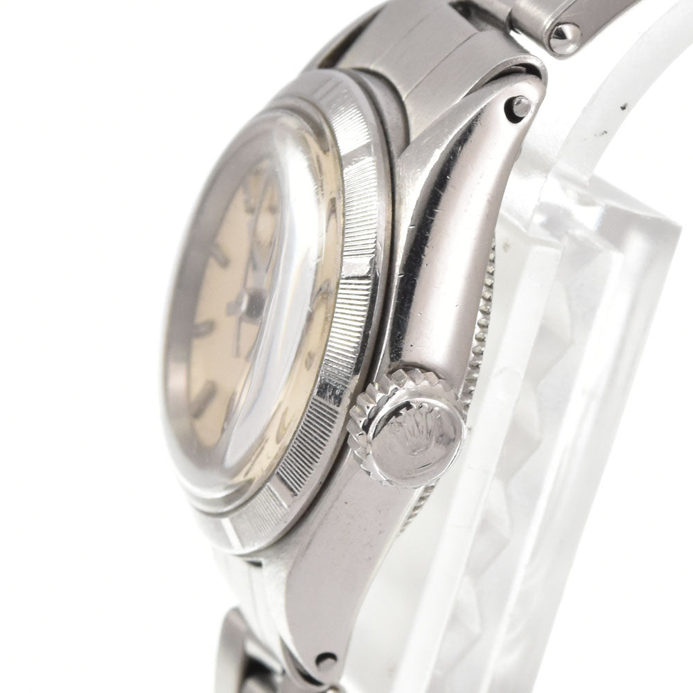 ROLEX Oyster perpetual 6623 vintage Cal.1161 Silver Dial Automatic Ladies
 Watch M#144415