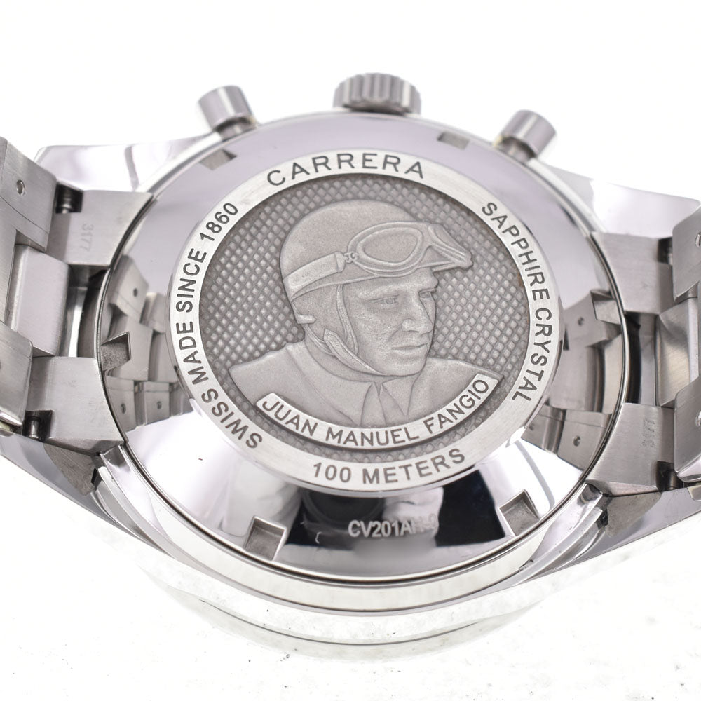 TAG HEUER Carrera CV201AH.BA0725 Caliber 16 Chronograph Day-Date black Dial Automatic Men's
 Watch E#144417