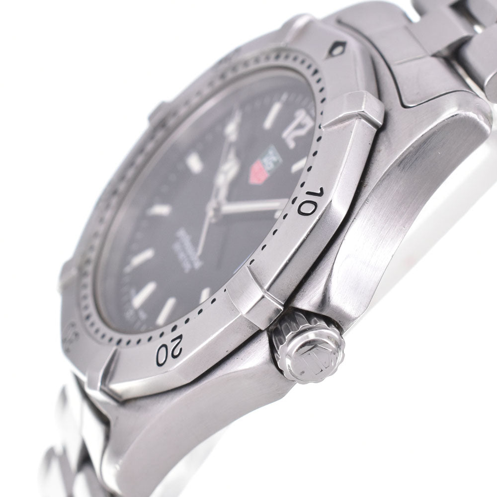 TAG HEUER 2000 Professional 200m WK1110-0 black Dial Quartz Men's
 Watch D#144420