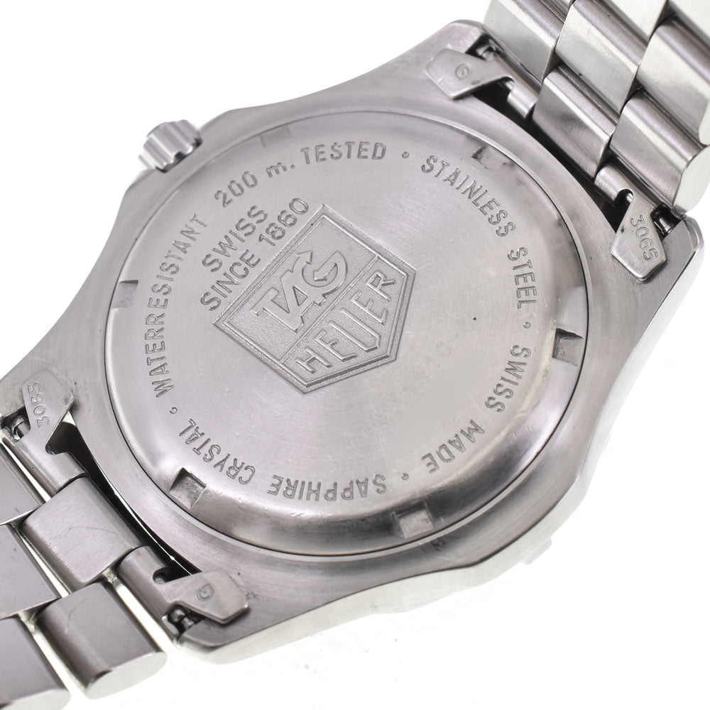 TAG HEUER 2000 Professional 200m WK1110-0 black Dial Quartz Men's
 Watch D#144420