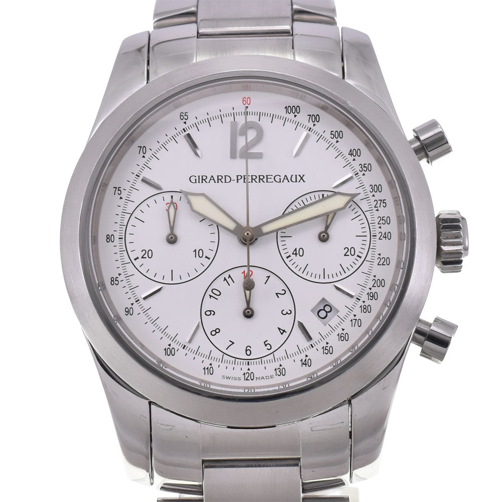 GIRARD-PERREGAUX Chrono Sport 4956 Chronograph Silver Dial Automatic Men's
 Watch D#144421