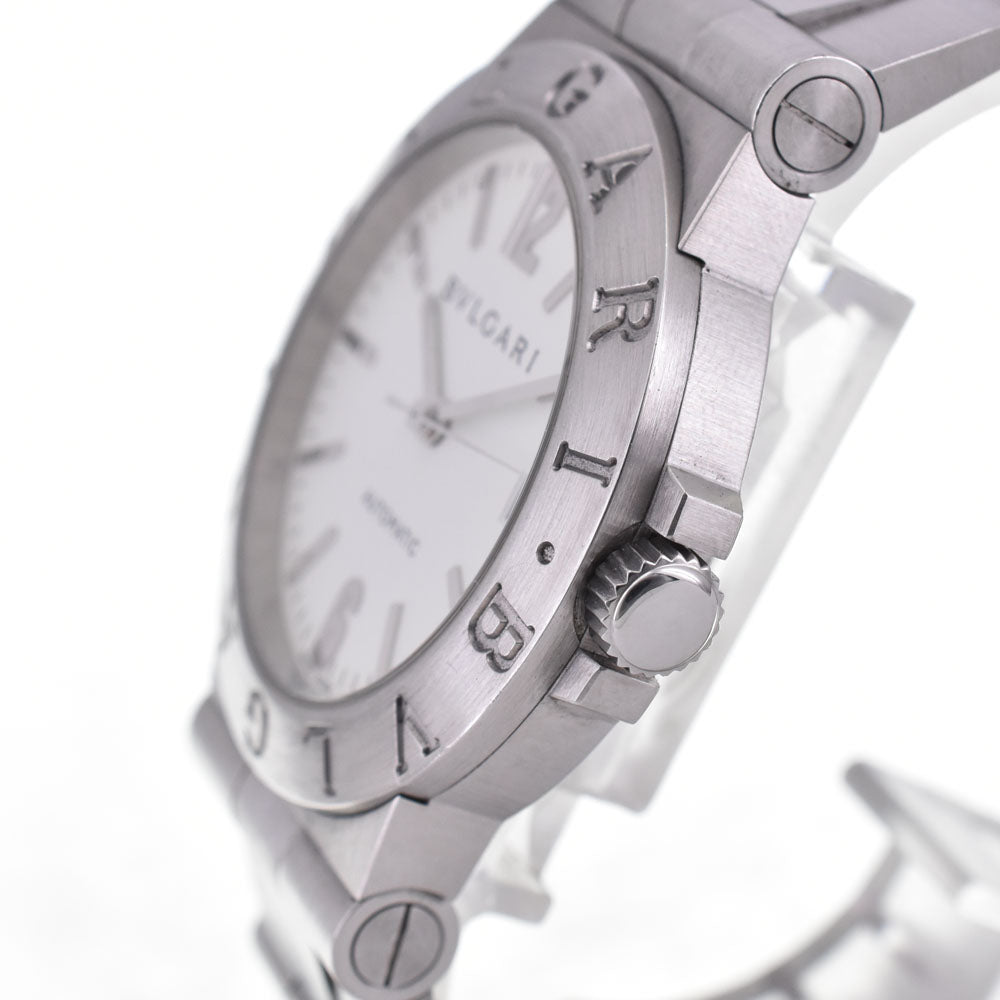 BVLGARI Diagono Sports LCV35S Date white Dial Automatic Men's
 Watch H#144426