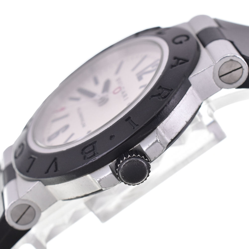 BVLGARI aluminum AL38A Date Silver Dial Automatic Men's
 Watch E#144428