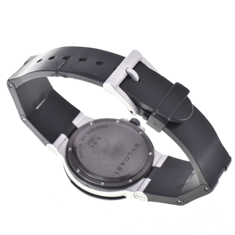 BVLGARI aluminum AL38A Date Silver Dial Automatic Men's
 Watch E#144428