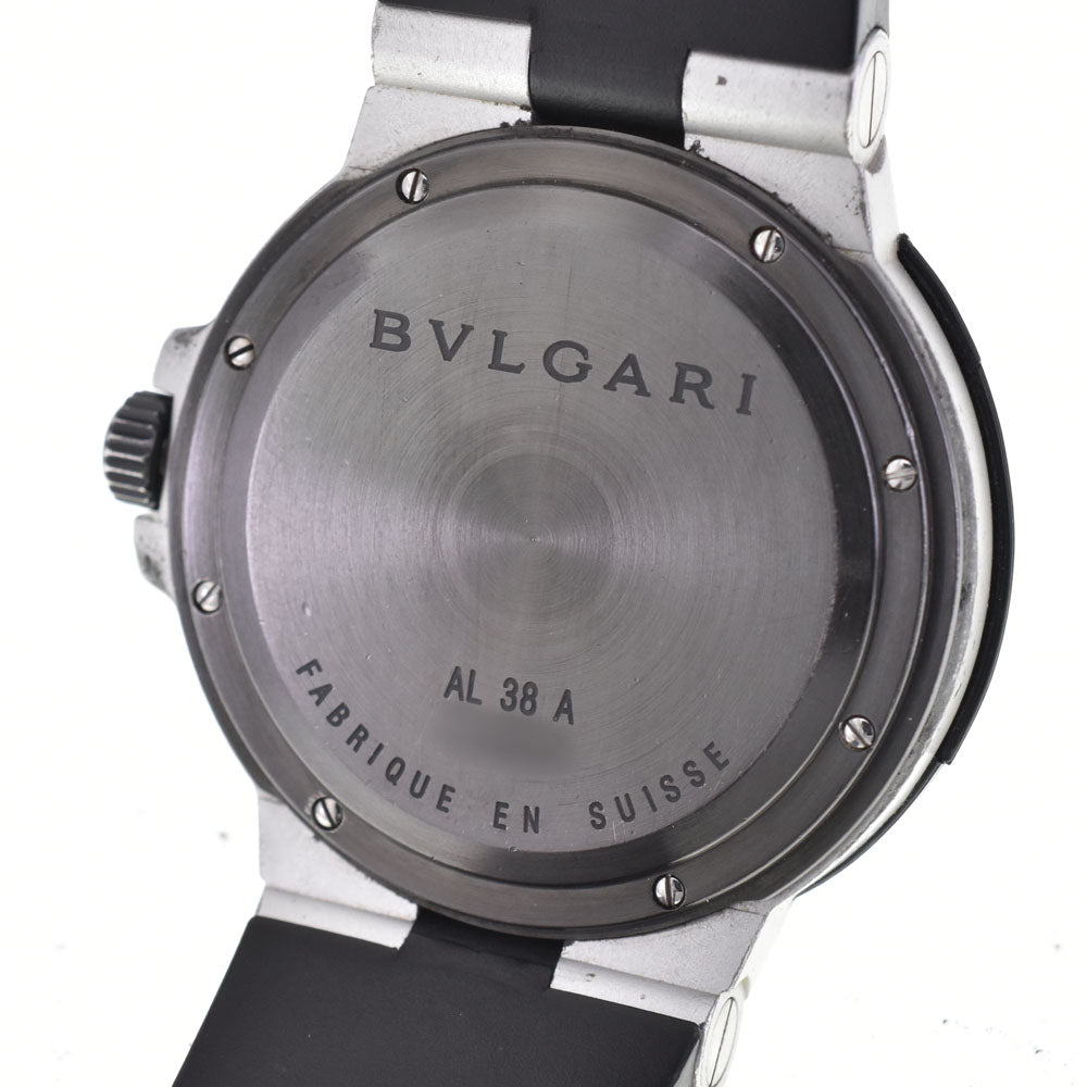 BVLGARI aluminum AL38A Date Silver Dial Automatic Men's
 Watch E#144428