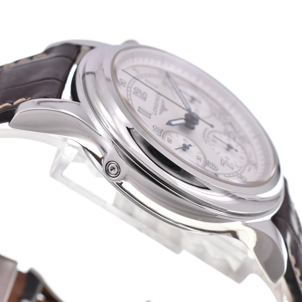 with paper LONGINES Heritage 1951 L2.745.4 Chronograph Silver Dial Automatic Men's
 Watch G#144429