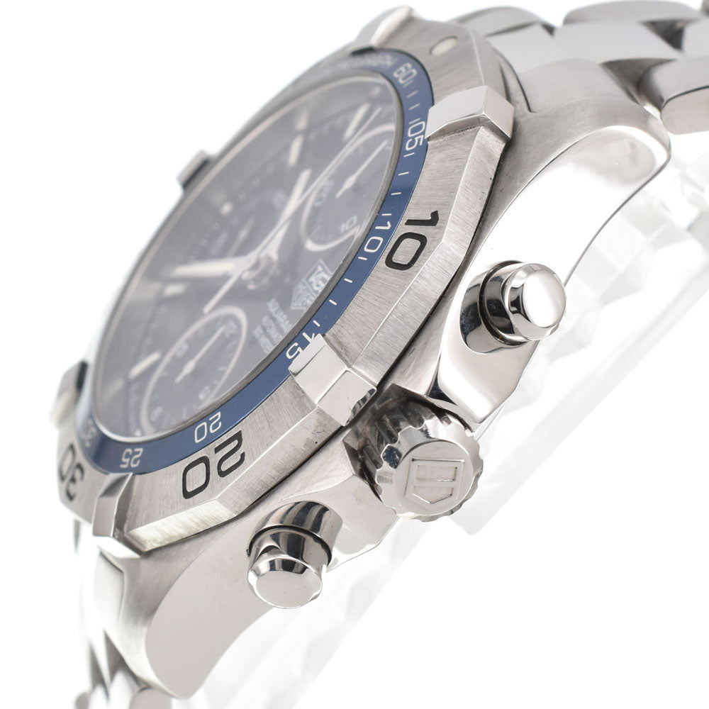 TAG HEUER Aqua racer CAF2112.BA0809 Chronograph Date blue Dial Automatic Men's
 Watch E#144432