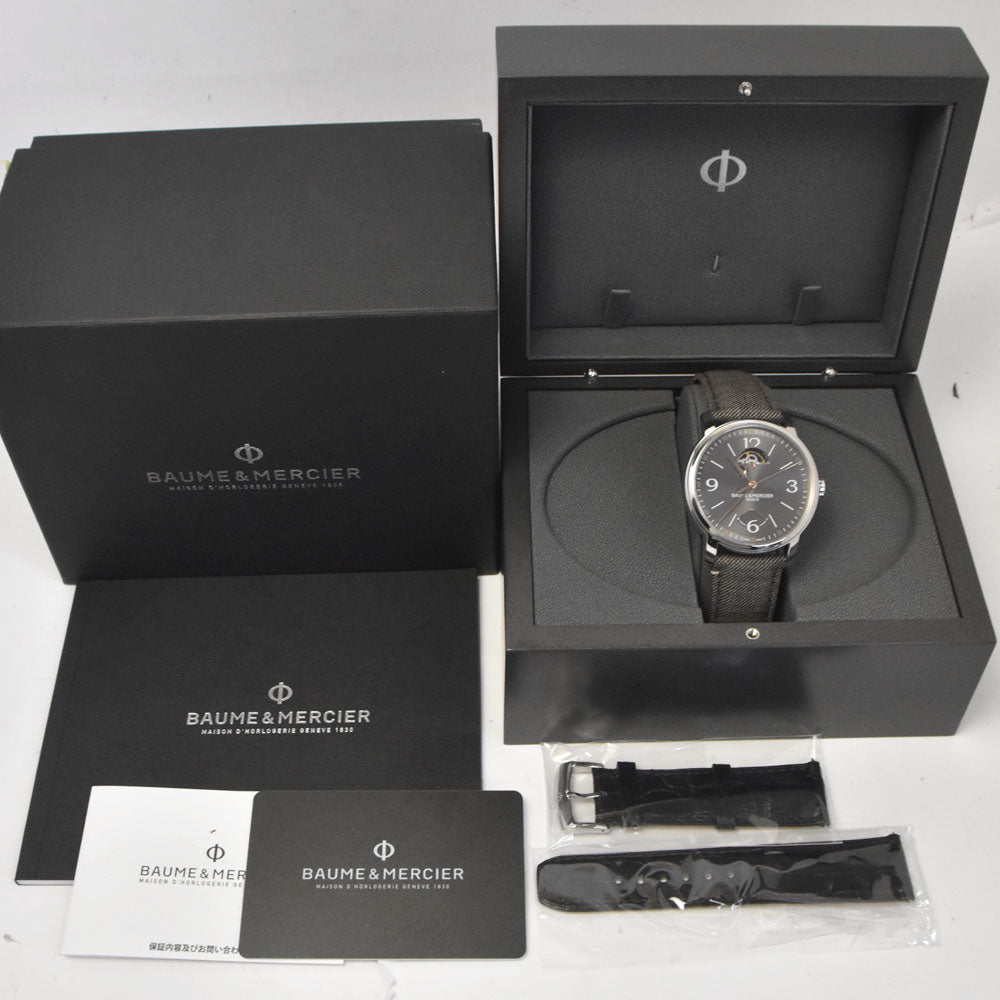 with paper Baume & Mercier Classima M0A10718/65681 Power reserve Brown Dial Automatic Men's
 Watch E#144433