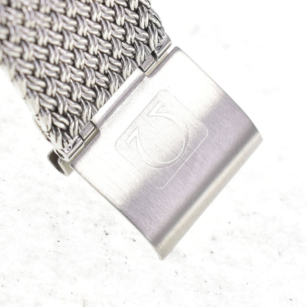 OMEGA Geneva Date Ref.136.041 vintage Cal.613 Silver Dial Hand Winding Men's
 Watch G#144434