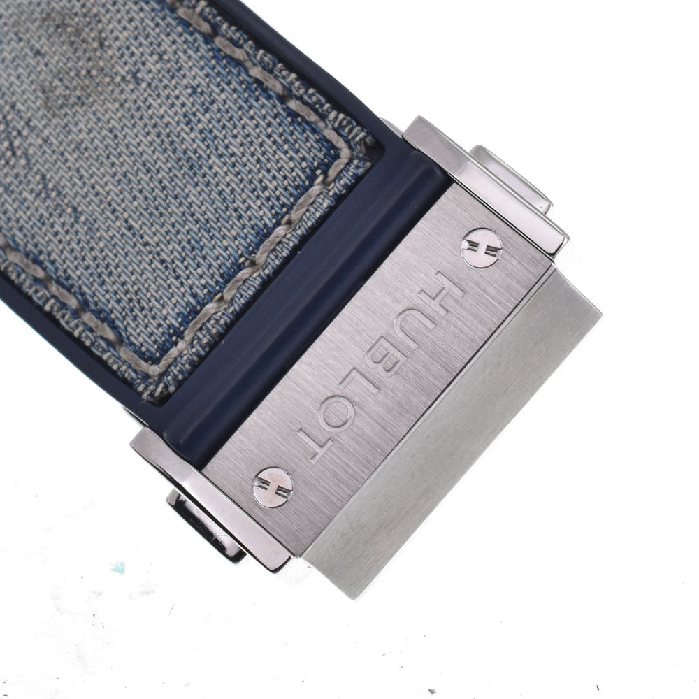 HUBLOT Big Bang Jeans, limited to 100 pieces in Japan 301.SX.2770.NR.JPN15 Chronograph Date blue Dial Automatic Men's
 Watch D#144437