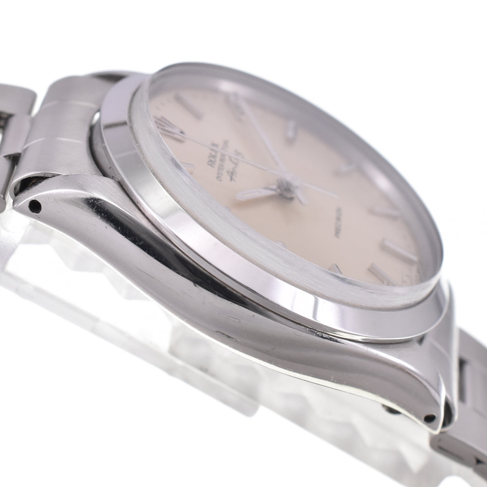 ROLEX Air King Oyster Perpetual 5500 vintage Cal.1520 Silver Dial Automatic Men's
 Watch G#144440
