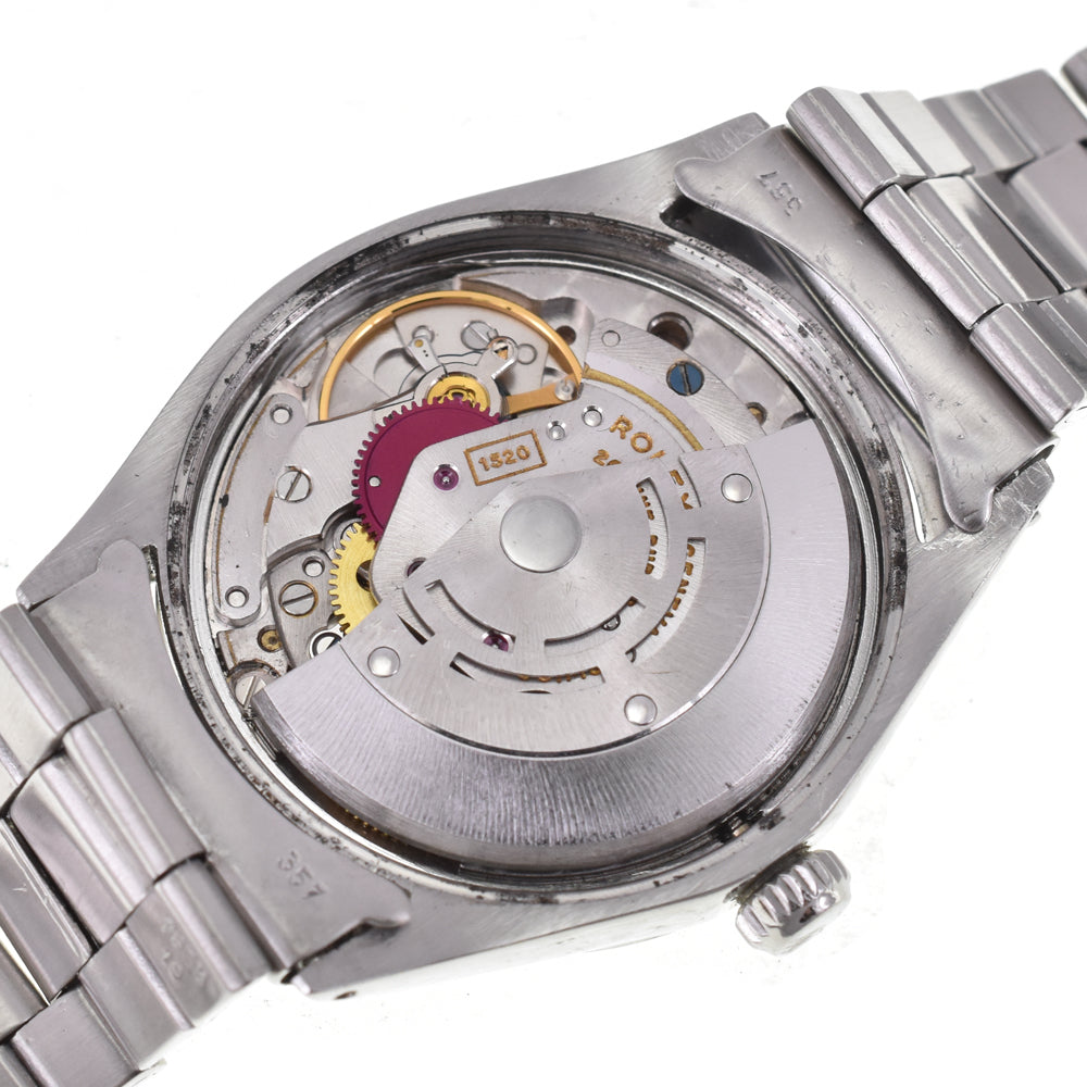 ROLEX Air King Oyster Perpetual 5500 vintage Cal.1520 Silver Dial Automatic Men's
 Watch G#144440