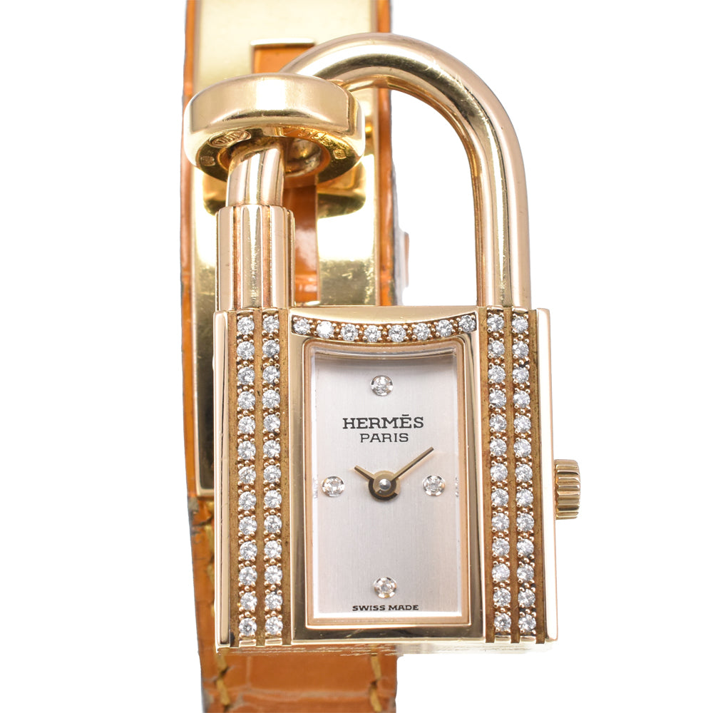 HERMES Kelly watches Diamond 20th Anniversary Model Silver Dial Quartz Ladies
 Watch G#144443