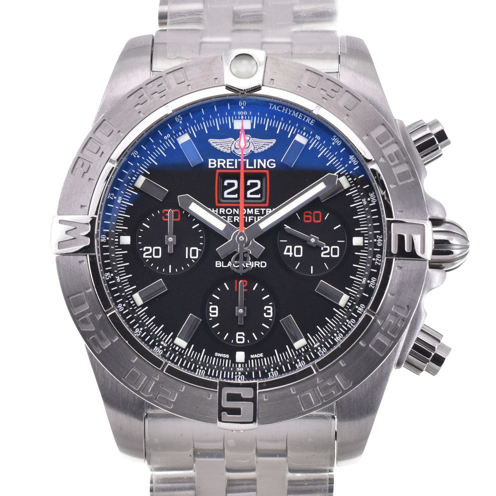 BREITLING Chronomat Blackbird A44360 World Limited 2000 black Dial Automatic Men's
 Watch C#144453