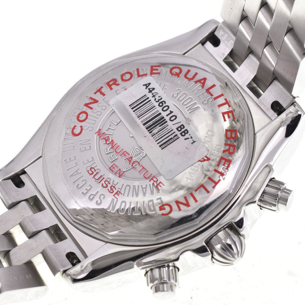 BREITLING Chronomat Blackbird A44360 World Limited 2000 black Dial Automatic Men's
 Watch C#144453