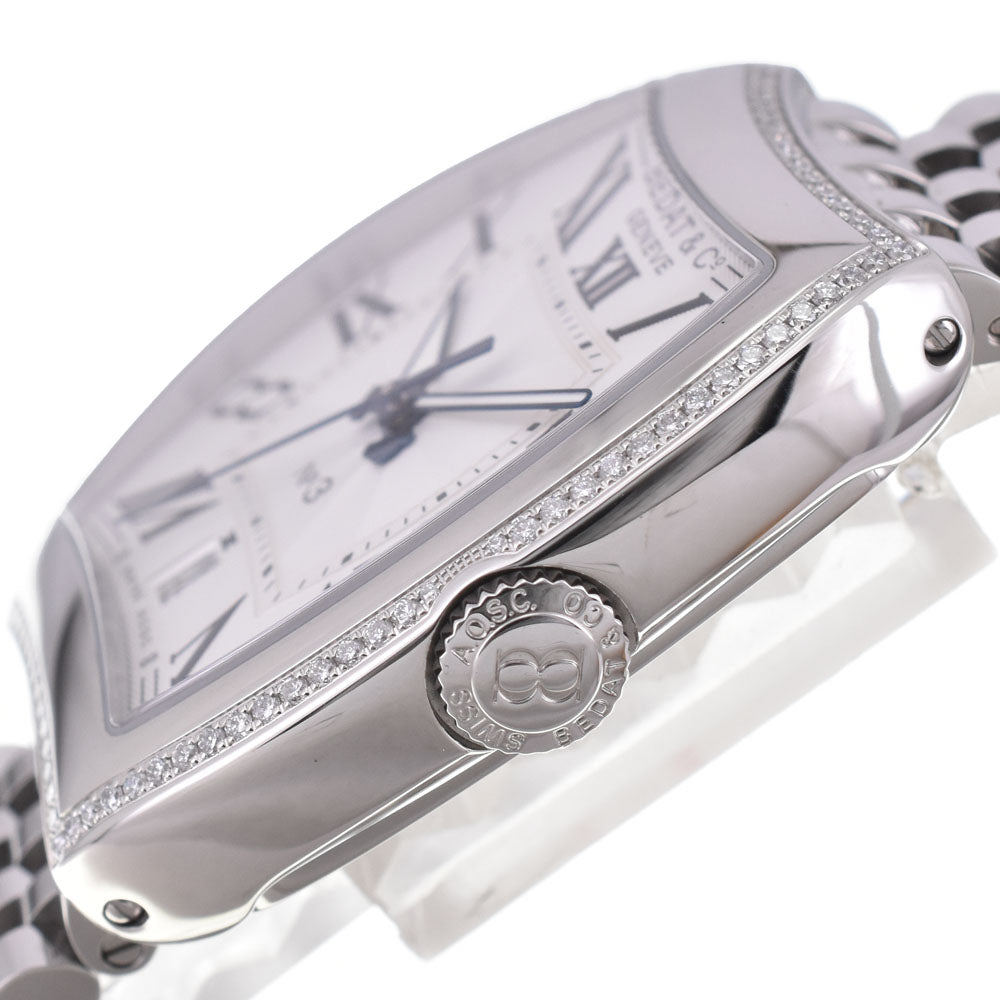 with paper BEDAT&Co No.3 315.021.100 Diamond Bezel Silver Dial Automatic Ladies
 Watch C#144455