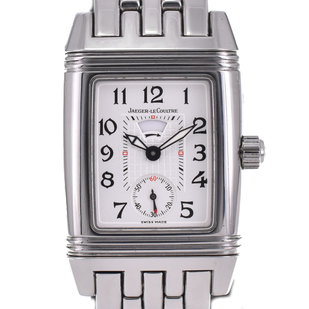 JAEGER-LECOULTRE Reverso Grand Sport Duo 269.8.74/Q2968120 Night & Day Diamond Bezel Silver Dial Hand Winding Unisex
 Watch K#144460