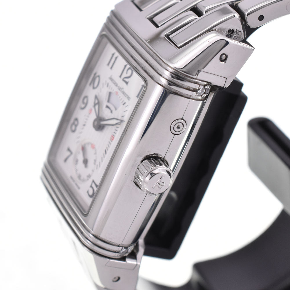 JAEGER-LECOULTRE Reverso Grand Sport Duo 269.8.74/Q2968120 Night & Day Diamond Bezel Silver Dial Hand Winding Unisex
 Watch K#144460