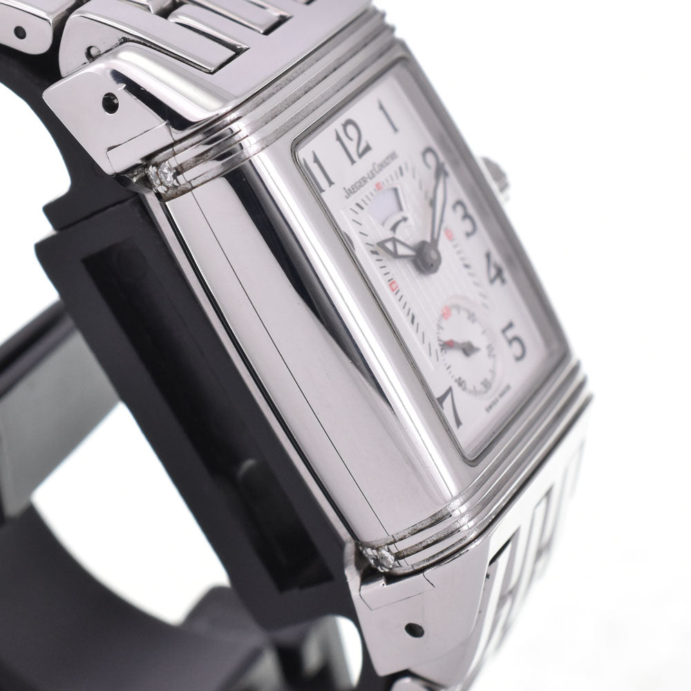 JAEGER-LECOULTRE Reverso Grand Sport Duo 269.8.74/Q2968120 Night & Day Diamond Bezel Silver Dial Hand Winding Unisex
 Watch K#144460
