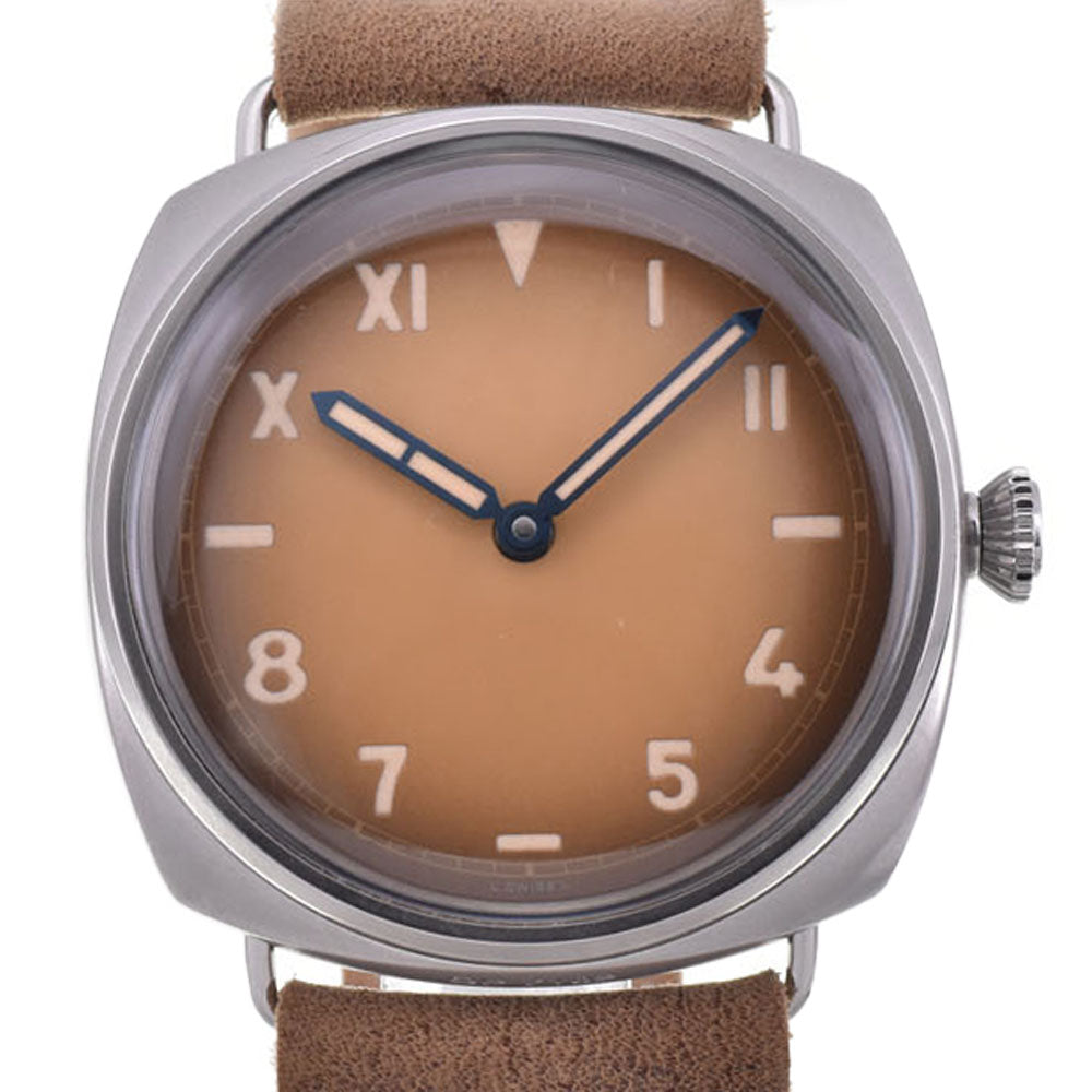 with paper PANERAI Radiomir California PAM00931 Brown gradation Dial Hand Winding Men's
 Watch D#144461