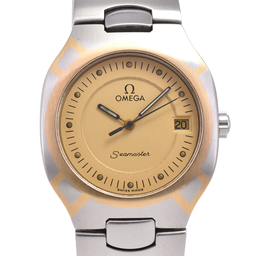 OMEGA Seamaster Polaris Stainless Steel/K18YG gold Dial Quartz Men's
 Watch I#144462