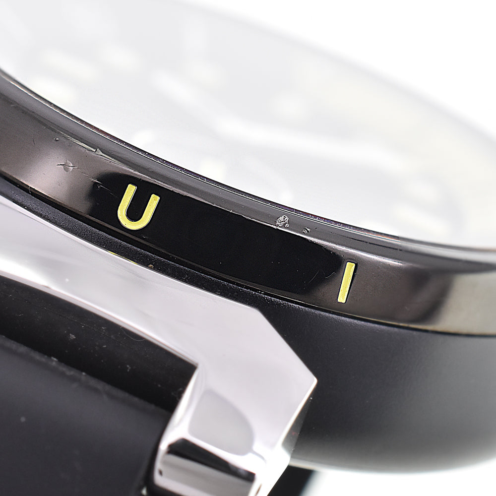 LOUIS VUITTON Tambour Street Diver QA122 Inner Bezel Black / yellow Dial Automatic Men's
 Watch D#144465