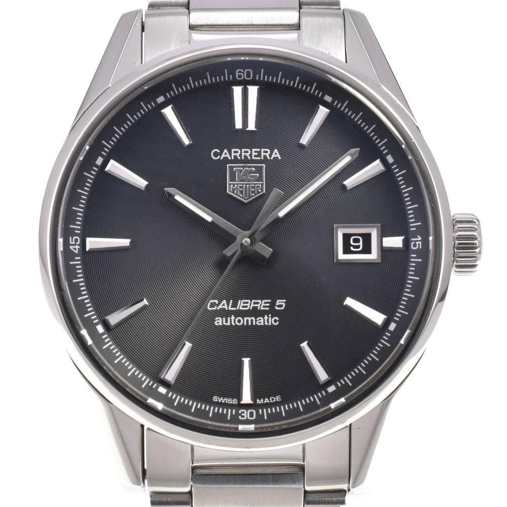 TAG HEUER Carrera Caliber 5 WAR211A.BA0782 Date black Dial Automatic Men's
 Watch G#144468