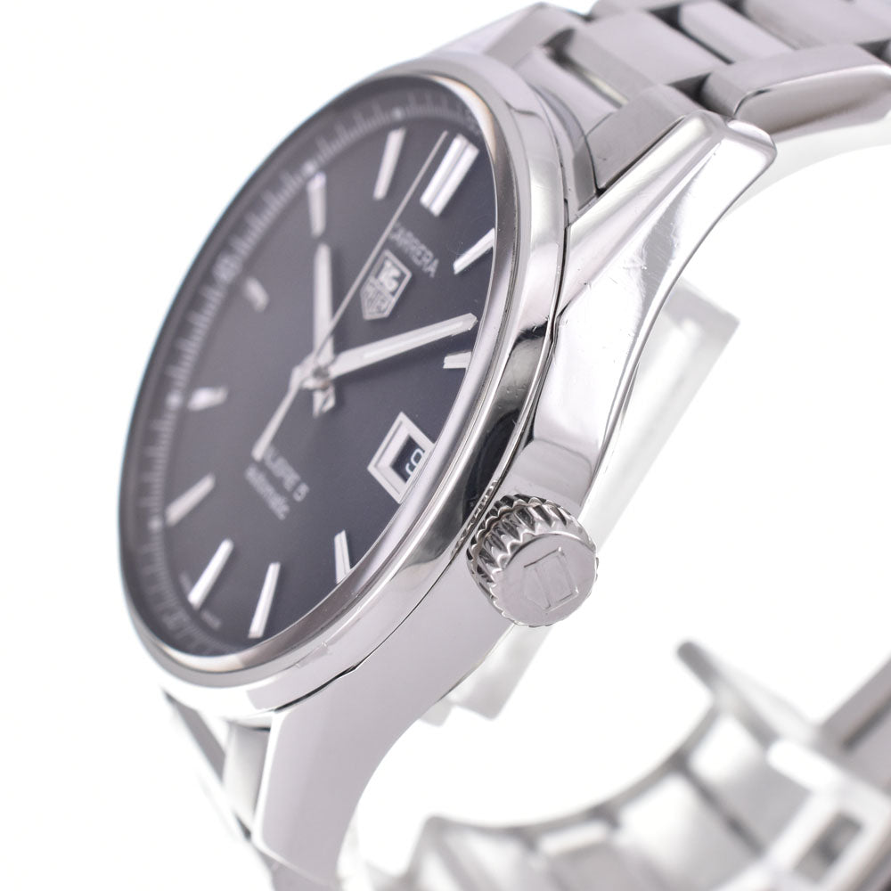 TAG HEUER Carrera Caliber 5 WAR211A.BA0782 Date black Dial Automatic Men's
 Watch G#144468