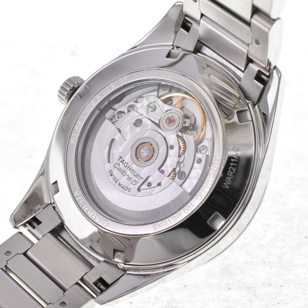 TAG HEUER Carrera Caliber 5 WAR211A.BA0782 Date black Dial Automatic Men's
 Watch G#144468