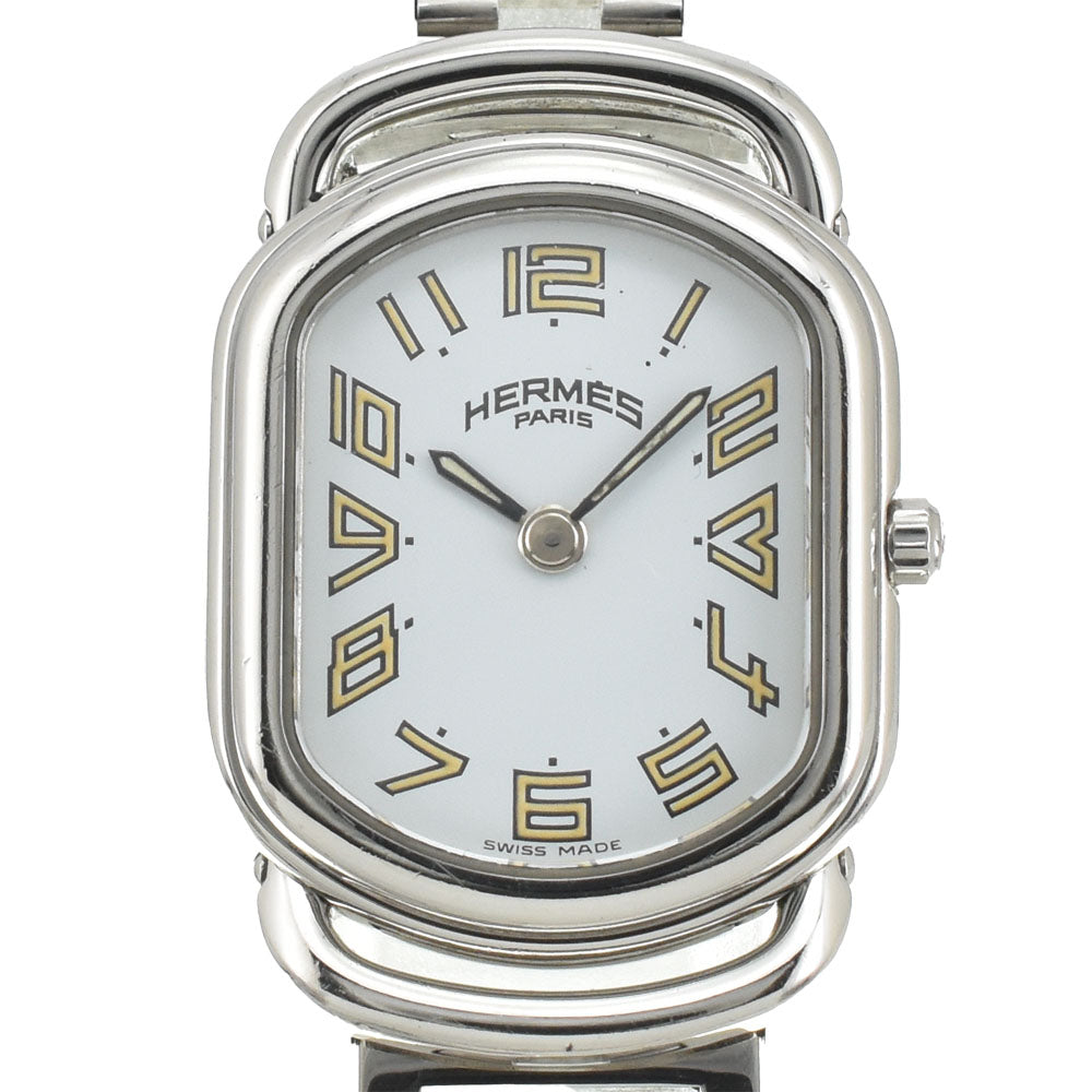 HERMES Rally RA1.210 Stainless Steel white Dial Quartz Ladies
 Watch G#144471