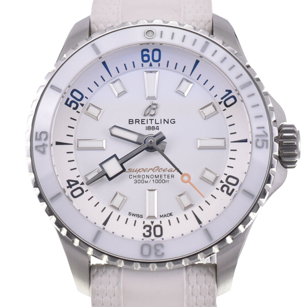 BREITLING Super Ocean 36 A17377/A17377211A1S1 300M white Dial Automatic Unisex
 Watch D#144473