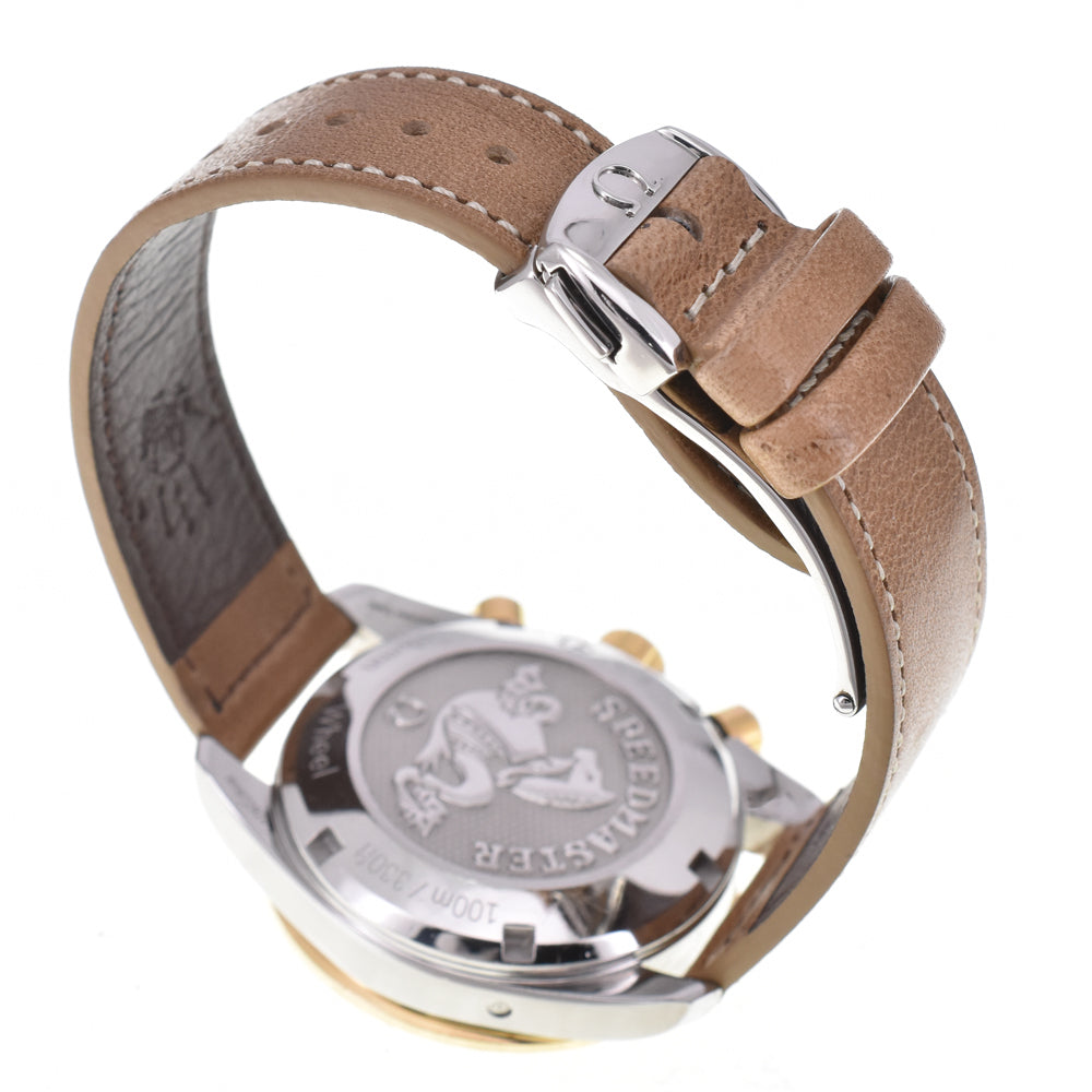 with paper OMEGA Speedmaster 324.23.38.50.02.001 Chronograph K18YG Silver Dial Automatic Unisex
 Watch E#144478