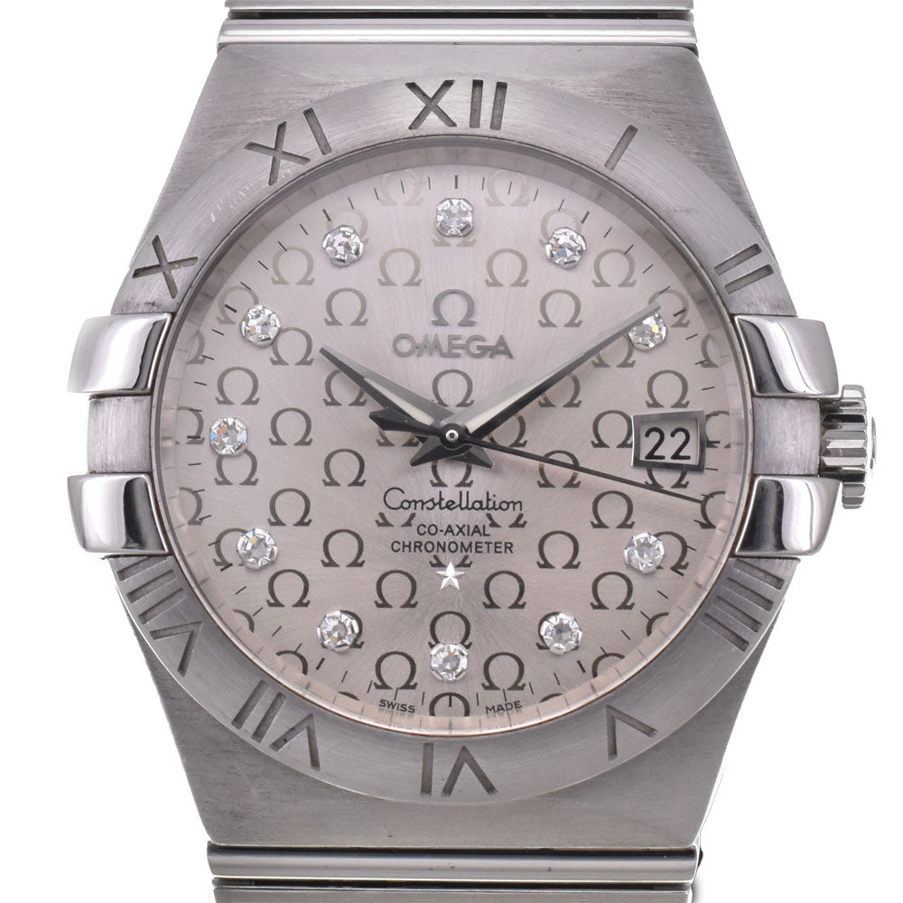 OMEGA Constellation 123.10.35.20.52.002 11P diamond chronometer Silver Dial Automatic Men's
 Watch G#144482