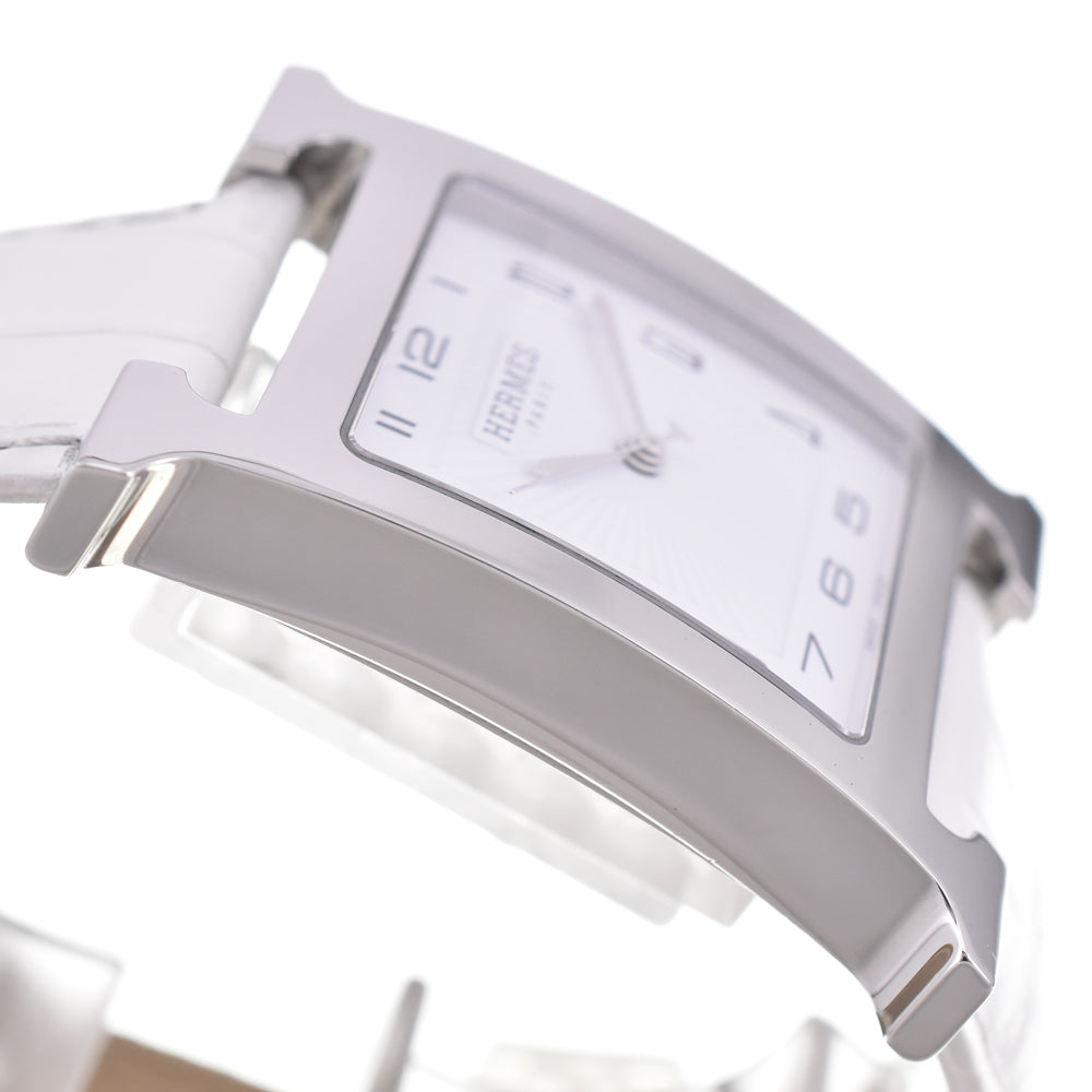 HERMES H watch HH1.810 white Dial Quartz Men's
 Watch D#144484