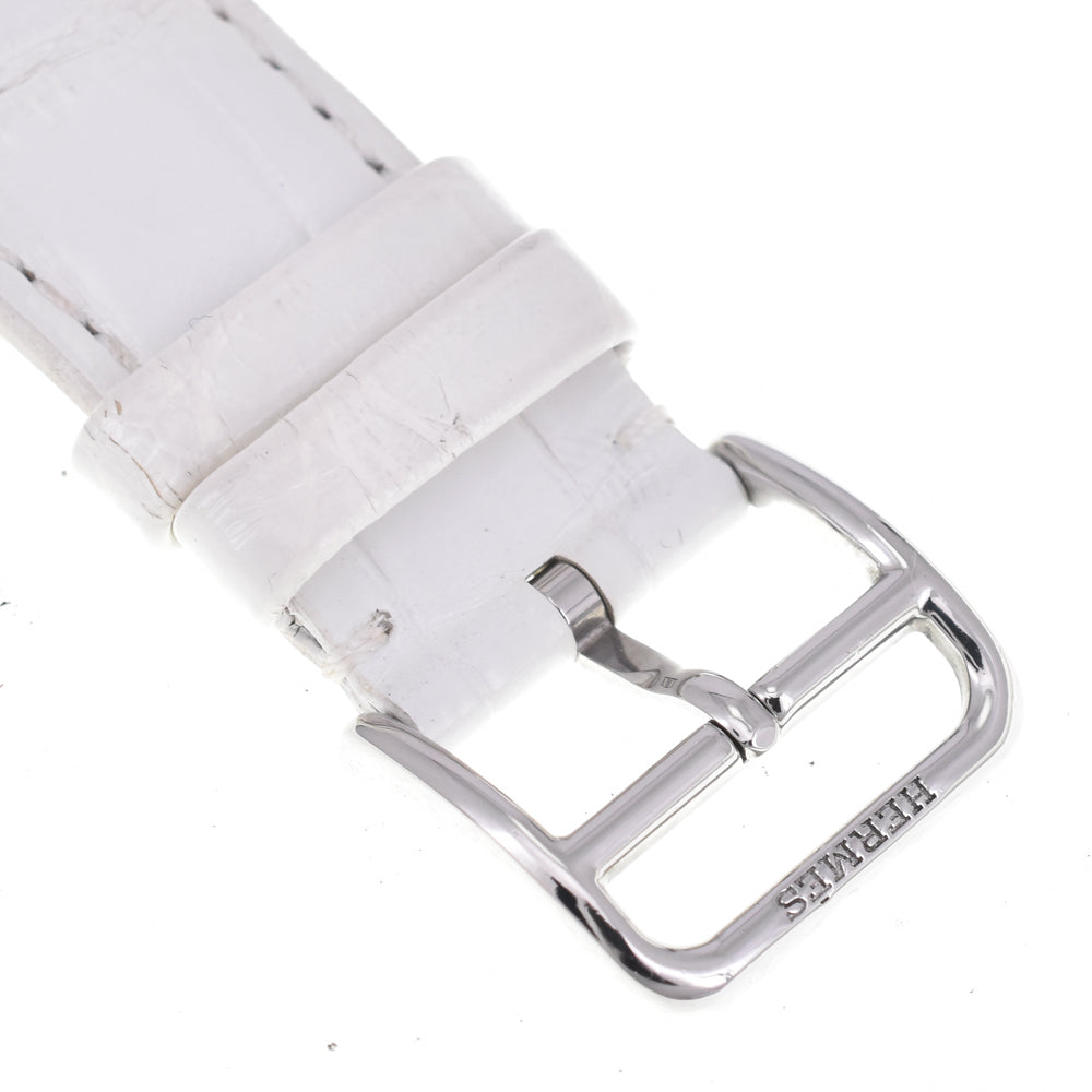 HERMES H watch HH1.810 white Dial Quartz Men's
 Watch D#144484