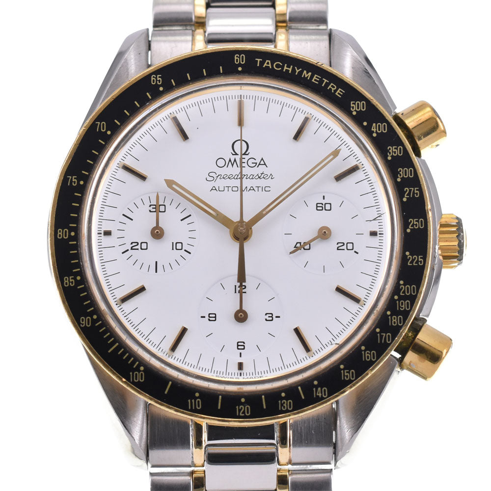 OMEGA Speedmaster 3310.20 Chronograph Stainless Steel/K18YG Cal.1140 white Dial Automatic Men's
 Watch H#144489