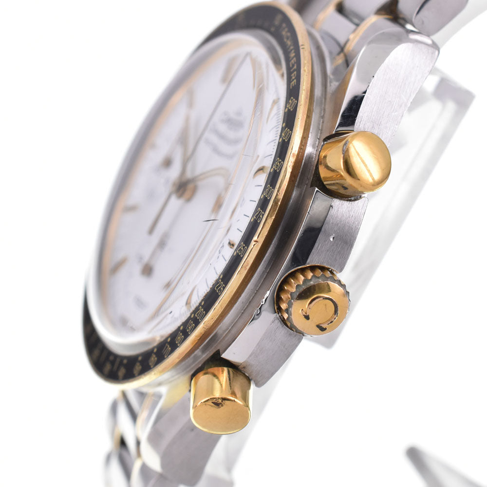 OMEGA Speedmaster 3310.20 Chronograph Stainless Steel/K18YG Cal.1140 white Dial Automatic Men's
 Watch H#144489