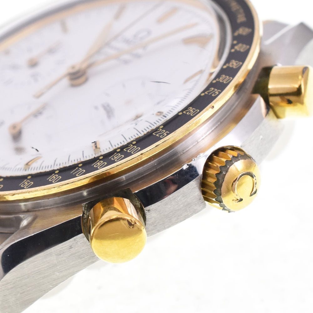 OMEGA Speedmaster 3310.20 Chronograph Stainless Steel/K18YG Cal.1140 white Dial Automatic Men's
 Watch H#144489